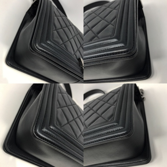 Chanel New Medium Le Boy Lambskin Flap - Picture 10 of 11